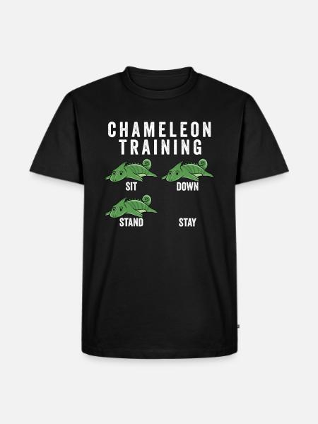 Chameleon Training - Men's Premium T-Shirt - black