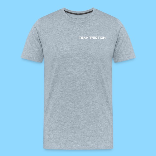 Patch Text Logo - Men's Premium T-Shirt