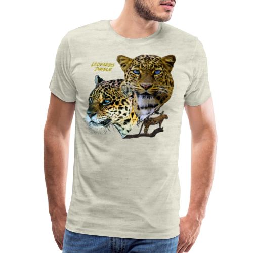 leopards jungle - Men's Premium T-Shirt