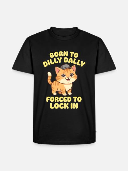 Kitty Lock-In - Men's Premium T-Shirt - black
