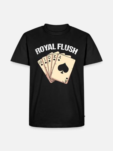 Spades Card Game Player - Men's Premium T-Shirt - black
