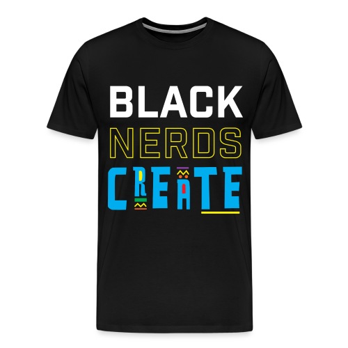 Black Nerds 90s - Men's Premium T-Shirt