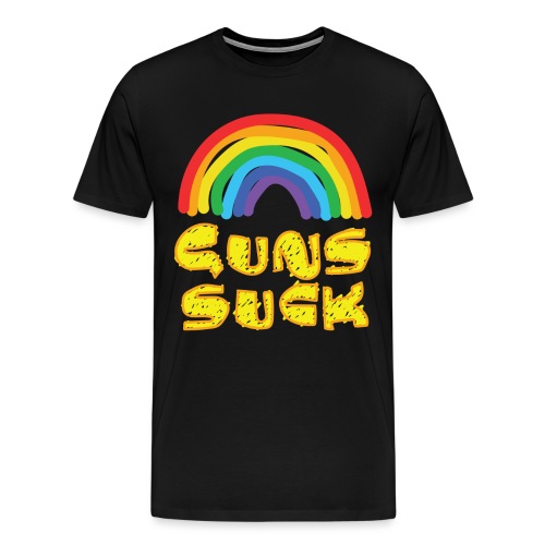 Guns Suck - Men's Premium T-Shirt
