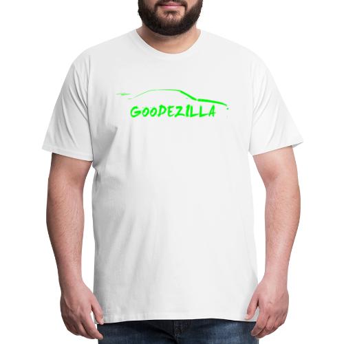 Silhouette GoodeZilla Green - Men's Premium T-Shirt