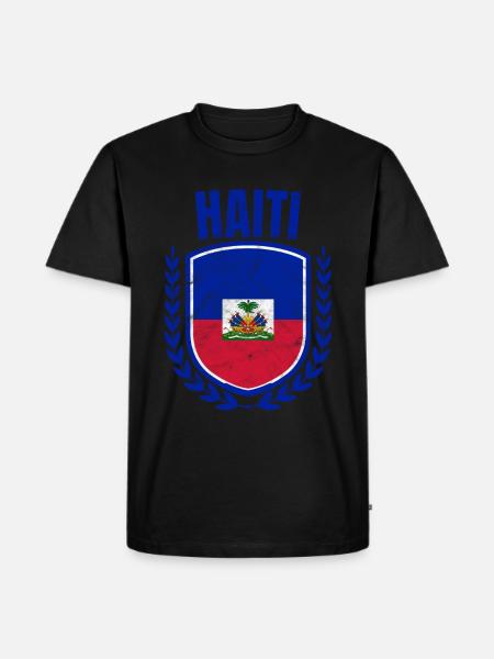 Haiti - Men's Premium T-Shirt - black