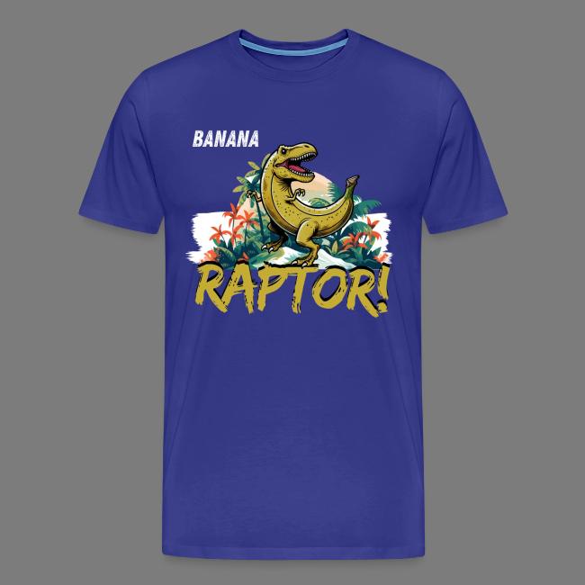 Funny Banana Raptor T-Rex Design