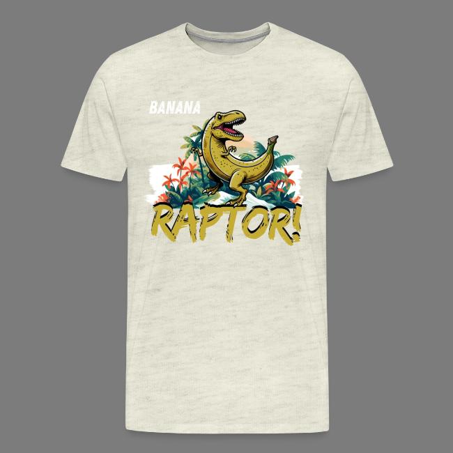 Funny Banana Raptor T-Rex Design
