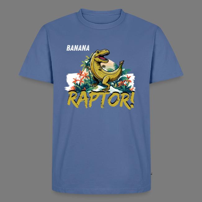 Funny Banana Raptor T-Rex Design