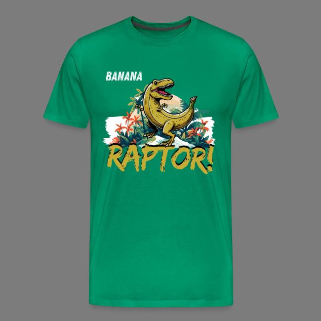 Funny Banana Raptor T-Rex Design