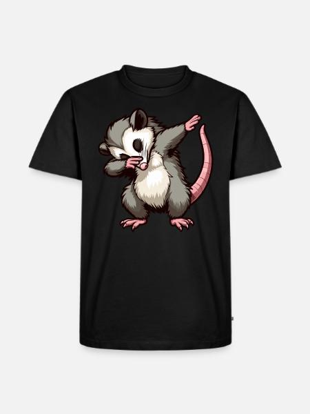 Dabbing Opossum - Men's Premium T-Shirt - black