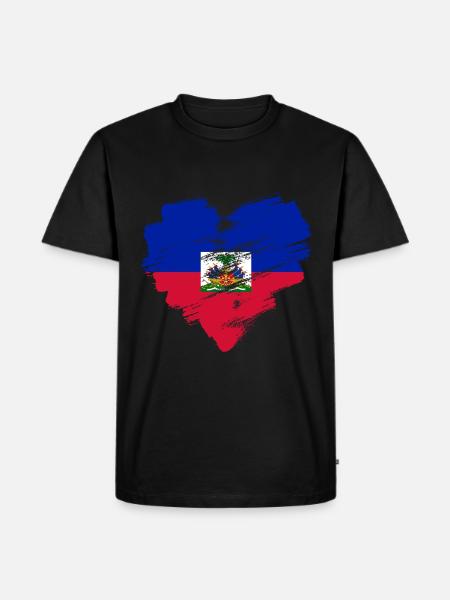 Haiti - Men's Premium T-Shirt - black