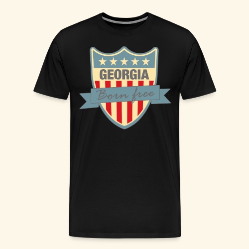 Georgia Born Free Ramirez - Men's Premium T-Shirt