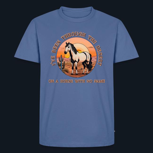 I've been through the desert on a horse