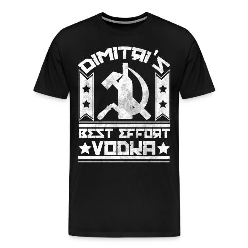 vodkavintagewhite - Men's Premium T-Shirt