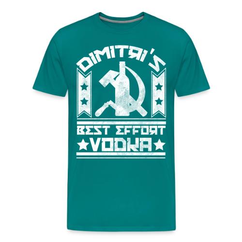 vodkavintagewhite - Men's Premium T-Shirt