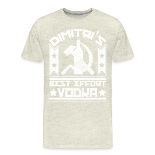 vodkavintagewhite - Men's Premium T-Shirt
