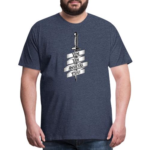 I came, I saw, I got anxiety, I left - Men's Premium T-Shirt