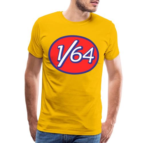 One Sixty Four -- vintage auto inspired oval - Men's Premium T-Shirt