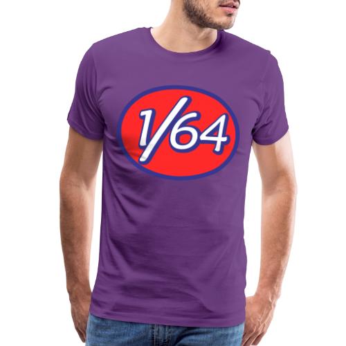 One Sixty Four -- vintage auto inspired oval - Men's Premium T-Shirt