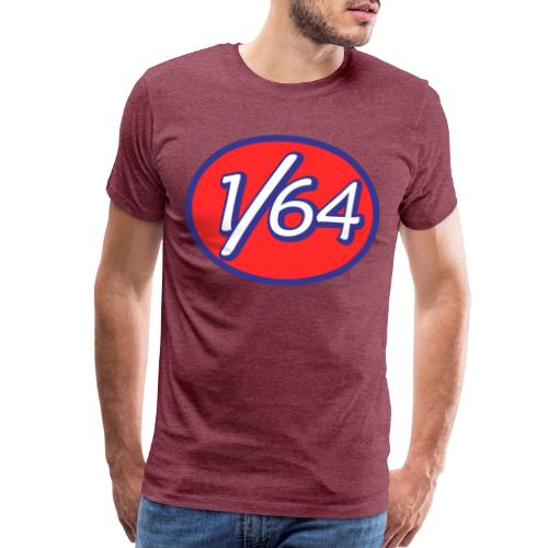 One Sixty Four -- vintage auto inspired oval - Men's Premium T-Shirt