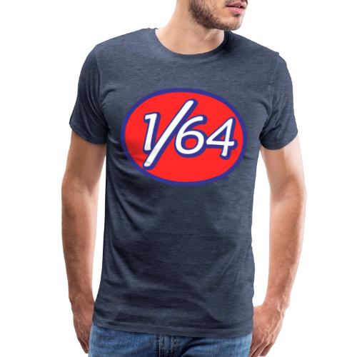 One Sixty Four -- vintage auto inspired oval - Men's Premium T-Shirt