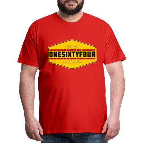 One Sixty Four -- vintage auto inspired yellow - Men's Premium T-Shirt