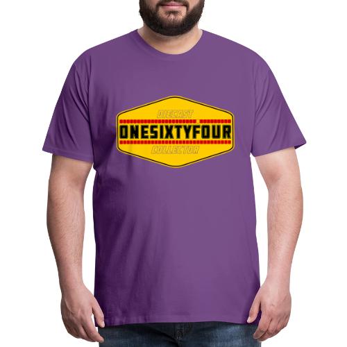 One Sixty Four -- vintage auto inspired yellow - Men's Premium T-Shirt