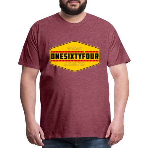 One Sixty Four -- vintage auto inspired yellow - Men's Premium T-Shirt