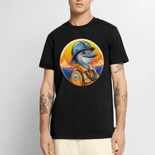 Dolphin Firefighter - Men's Premium T-Shirt