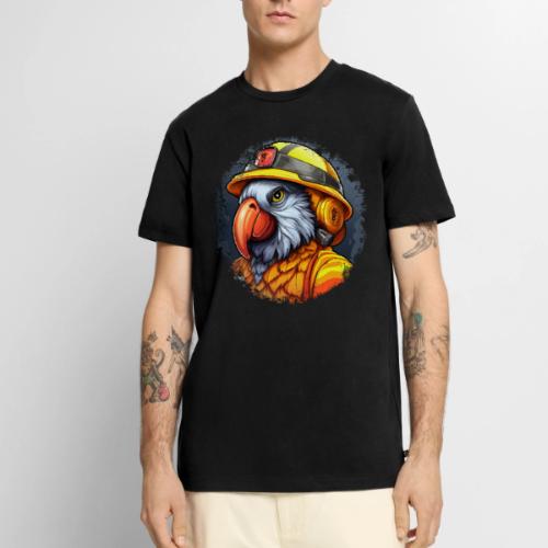Parrot Firefighter - Men's Premium T-Shirt