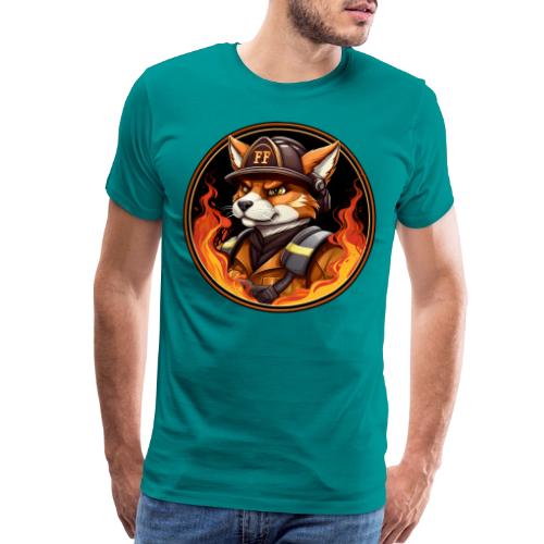 Fox Firefighter - Men's Premium T-Shirt