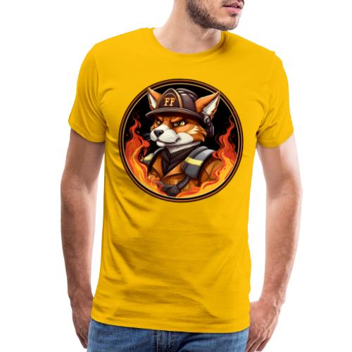 Fox Firefighter - Men's Premium T-Shirt