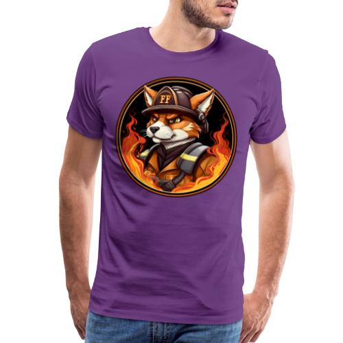 Fox Firefighter - Men's Premium T-Shirt