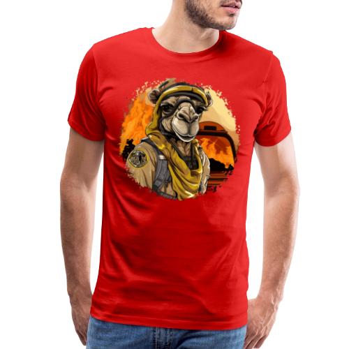 Camel Firefighter - Men's Premium T-Shirt
