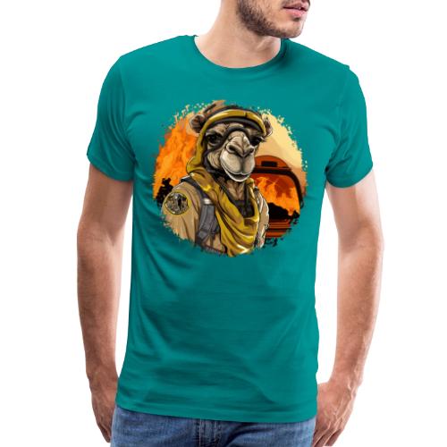Camel Firefighter - Men's Premium T-Shirt