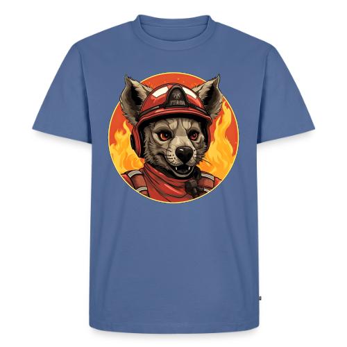 Firefighter hyena - Men's Premium T-Shirt