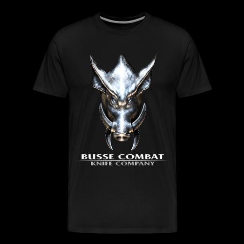 Busse Combat Light Text - Men's Premium T-Shirt