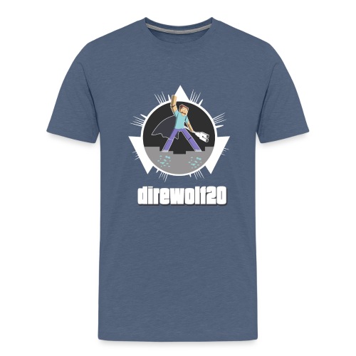 Direwolf20-Avatar-1.6FTB - Men's Premium T-Shirt