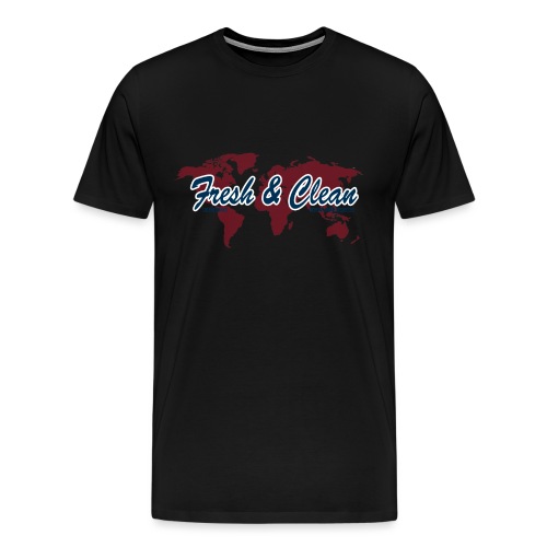 freashandcleanlogogiants - Men's Premium T-Shirt