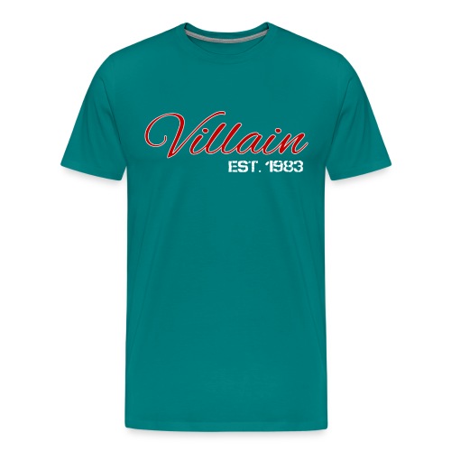 Villain (3X - 4X) - Men's Premium T-Shirt