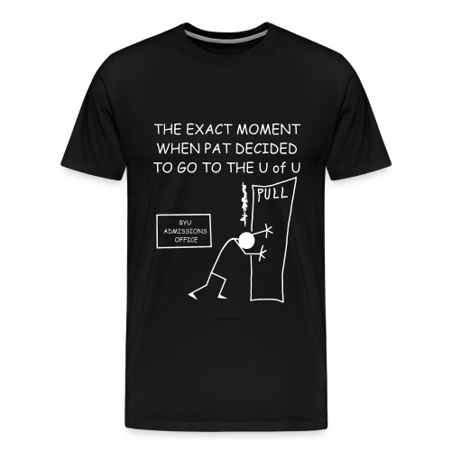 the moment white - Men's Premium T-Shirt