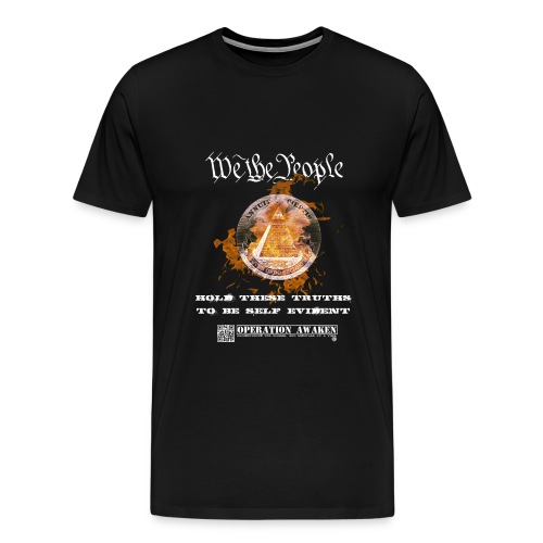 we the people png - Men's Premium T-Shirt