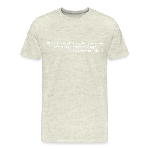 living - Men's Premium T-Shirt