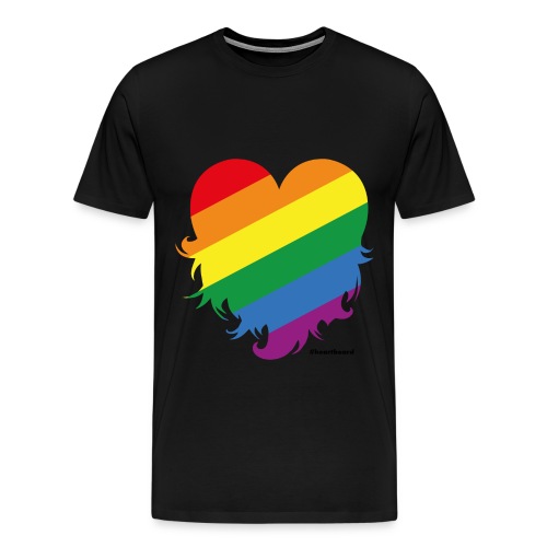 Heartbeard PRIDE Edition - Men's Premium T-Shirt
