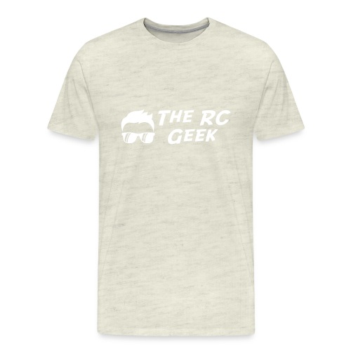 TRCG Logo-2 white - Men's Premium T-Shirt