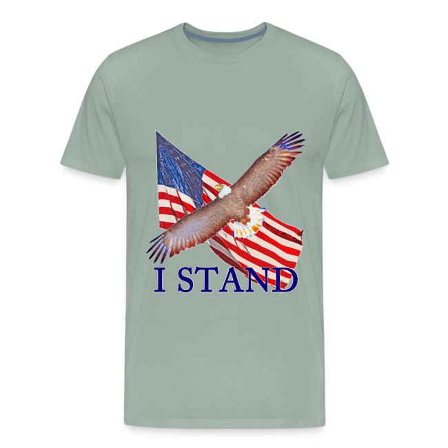 I stand American
