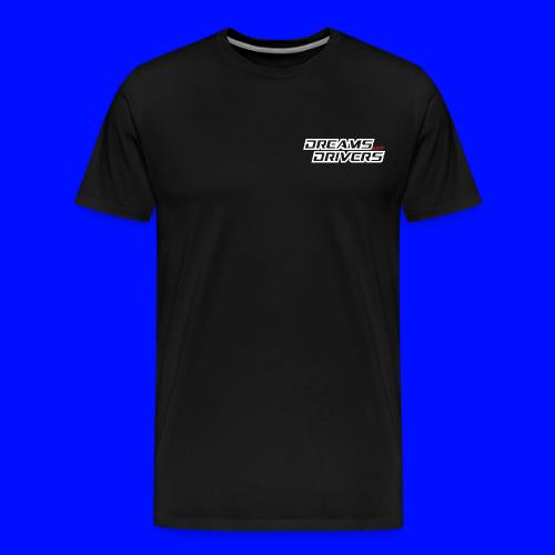 Dreams and Drivers White Logo - Men's Premium T-Shirt