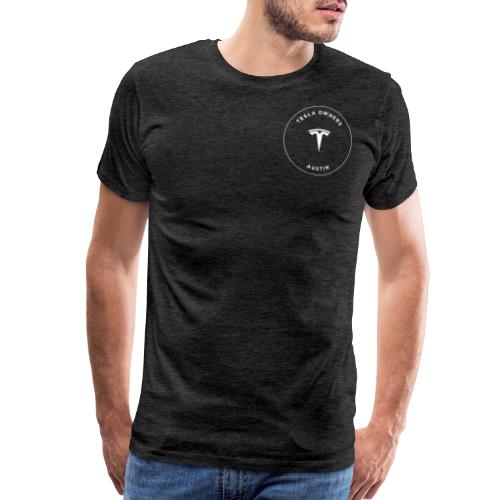 TESLA OWNERS AUSTIN CLUB MERCHANDISE - Men's Premium T-Shirt