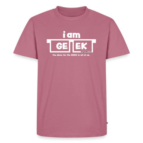 iamGEEK classic White - Men's Premium T-Shirt