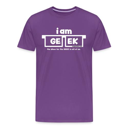 iamGEEK classic White - Men's Premium T-Shirt